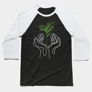 'The Best Time To Plant A Tree Is Now' Environment Shirt Baseball T-Shirt